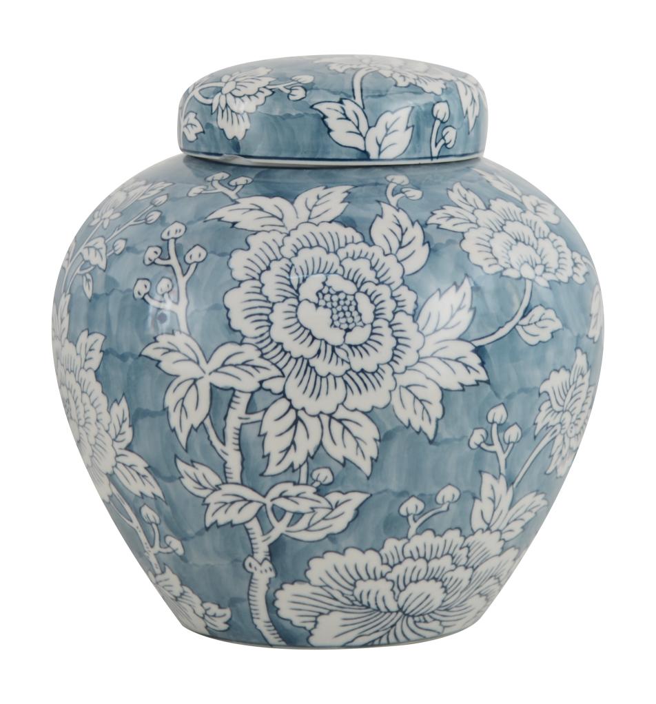 Bloom Ginger Jar Blue 23cm