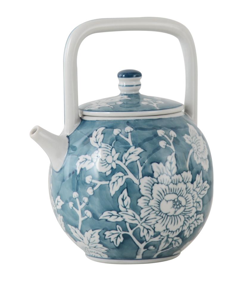 Bloom Teapot Blue 20cm