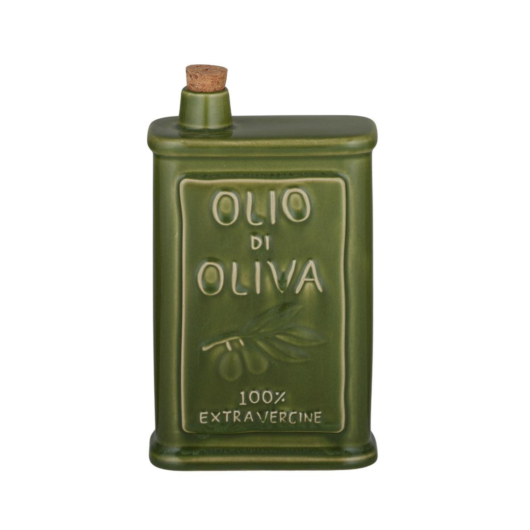 Olio Green Ceramic Oil Bottle 12x6x22cm