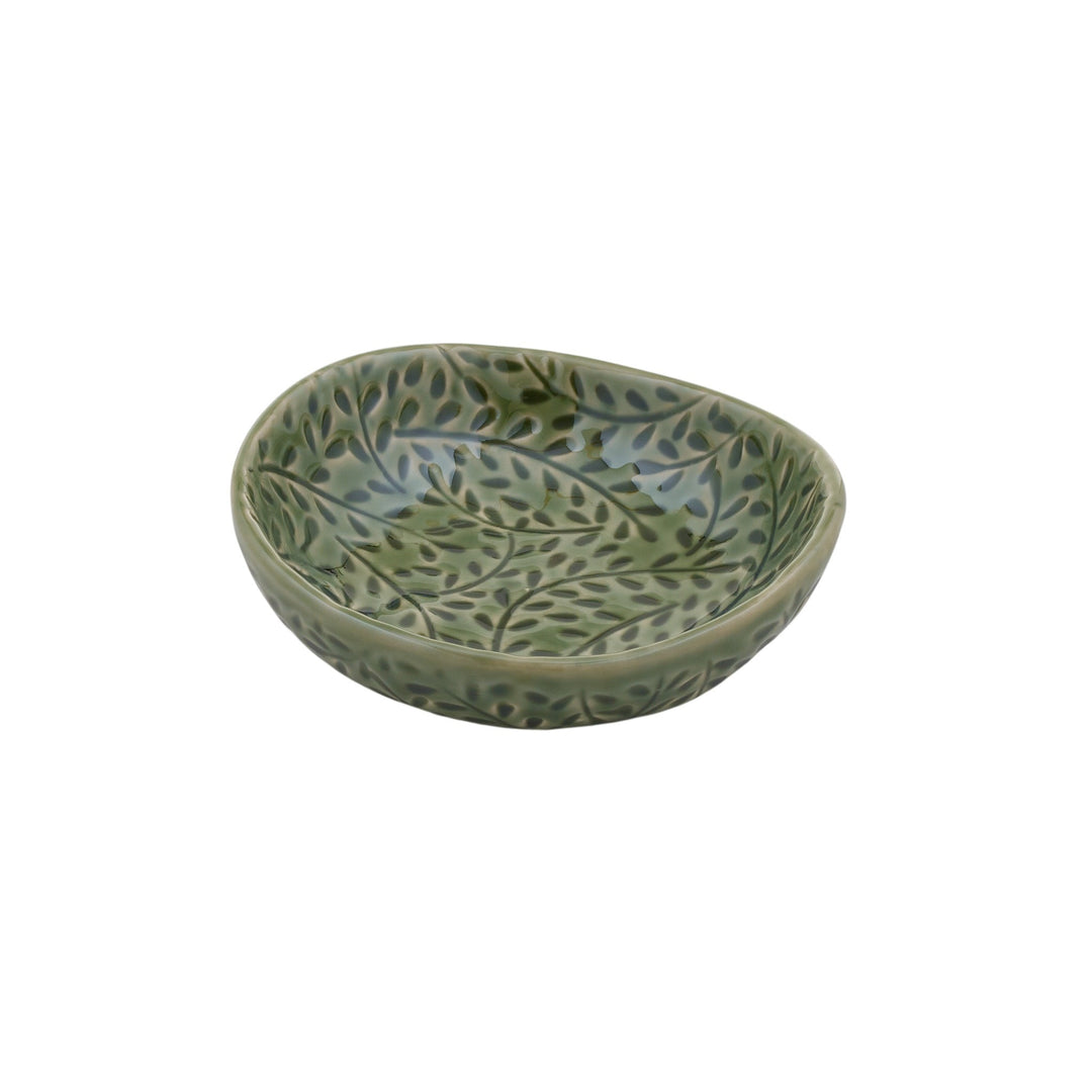 Venus Ceramic Bowl 12x13x3.5cm Green
