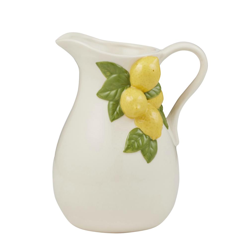 Limone Jug 20x16x24cm Yellow Ceramic