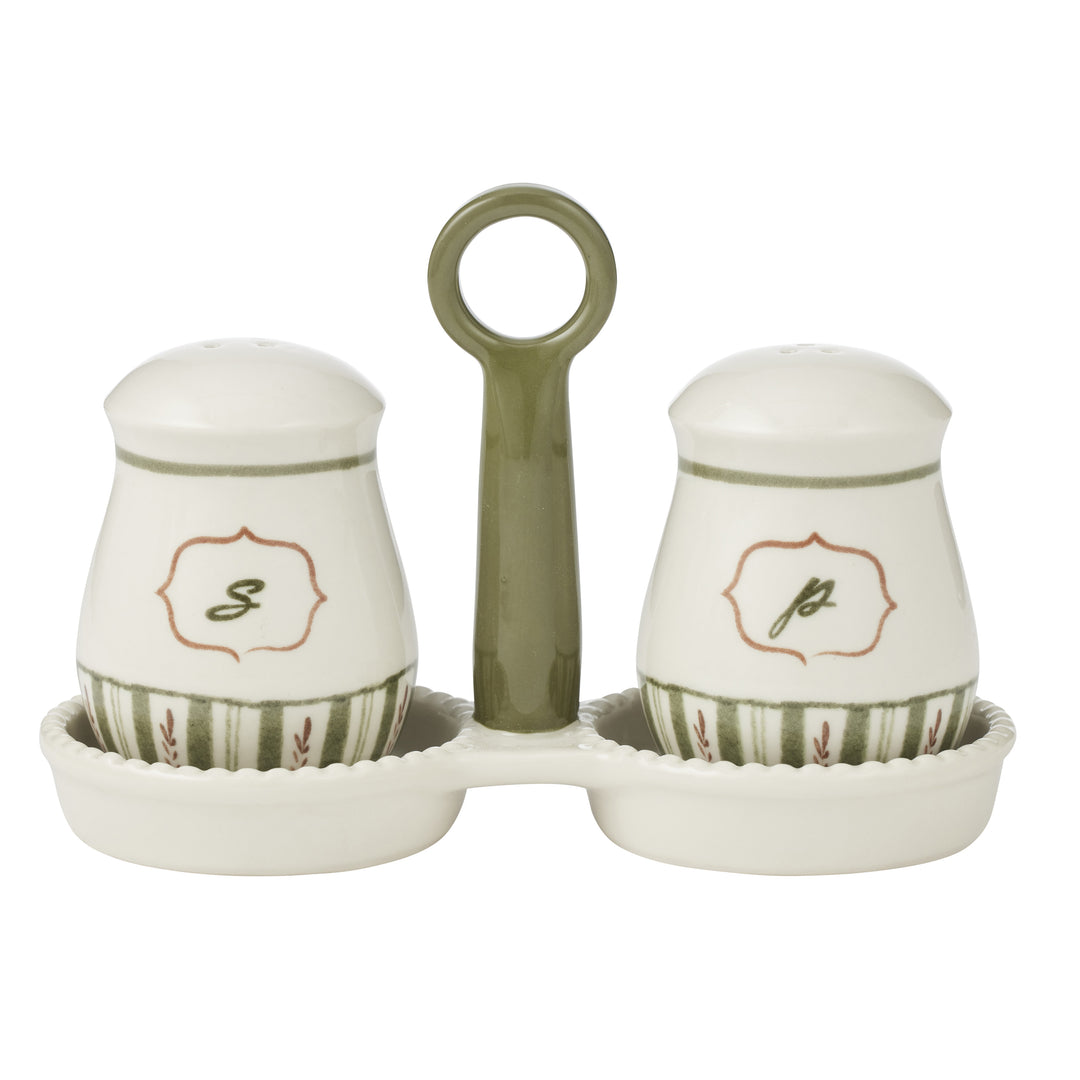 Dolce Vita 3pc Ceramic S&P 17x8.5x12.5cm