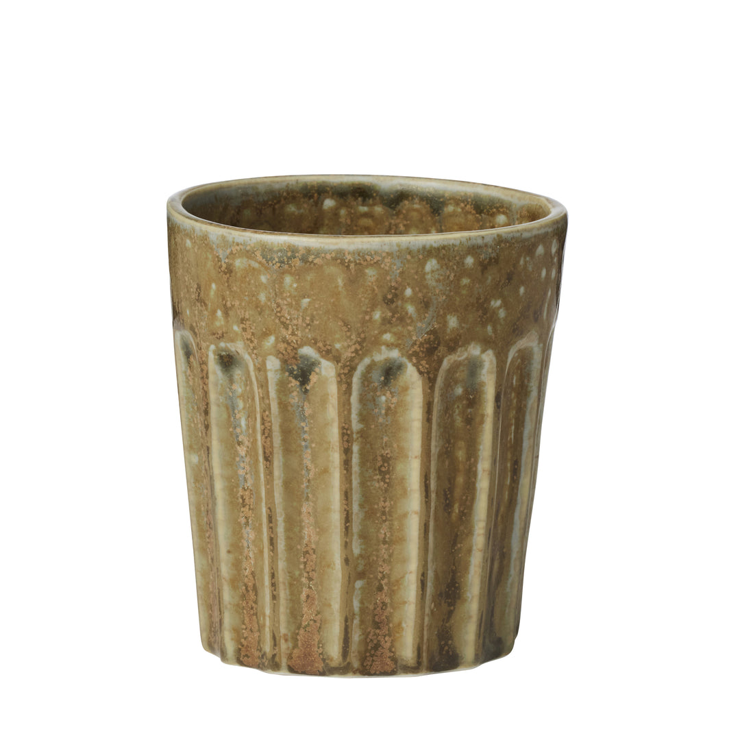 Studio Ceramic Latte Cup 8.5x9.5cm Olive