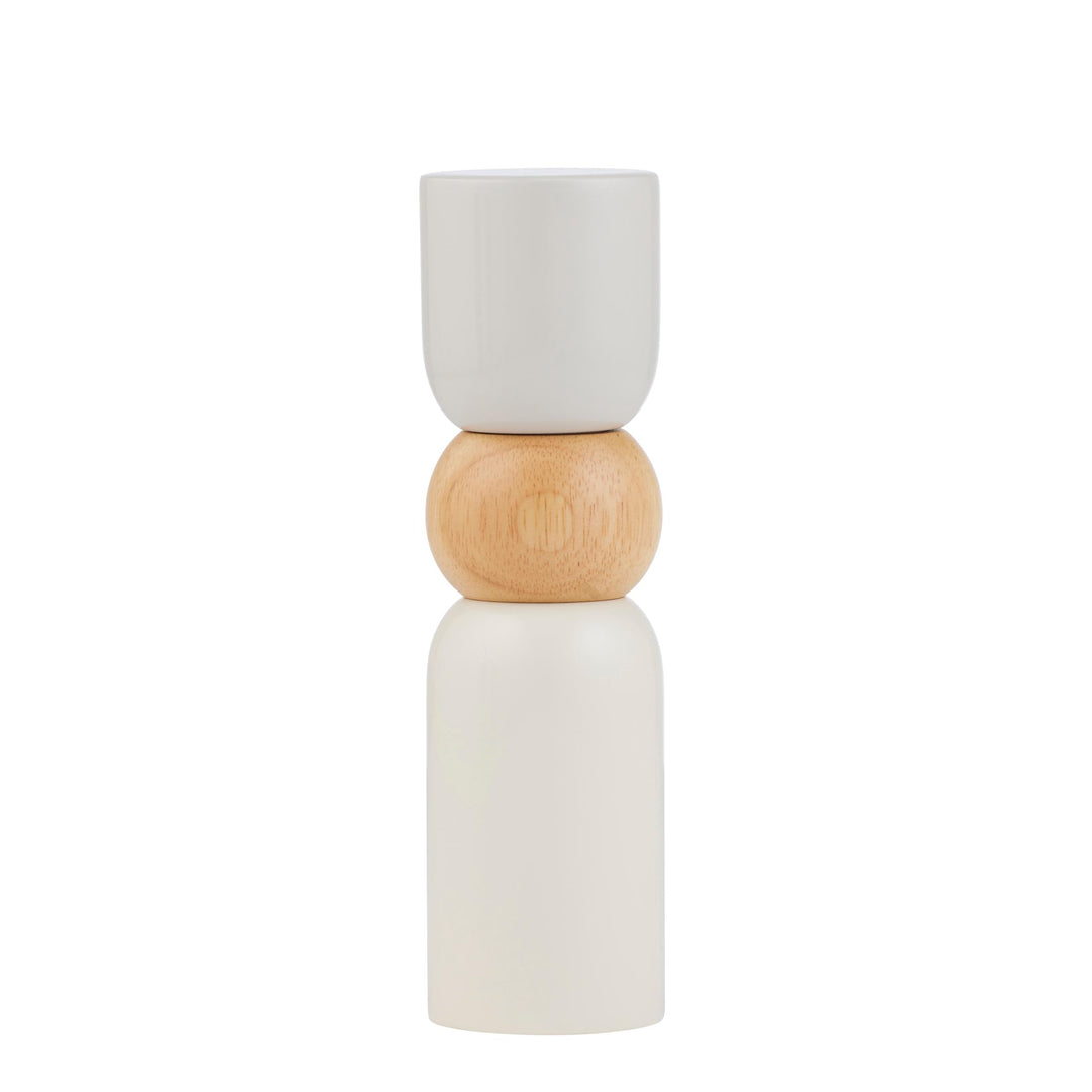 Pisces S&P Grinder 5.5x20cm Taupe Wood