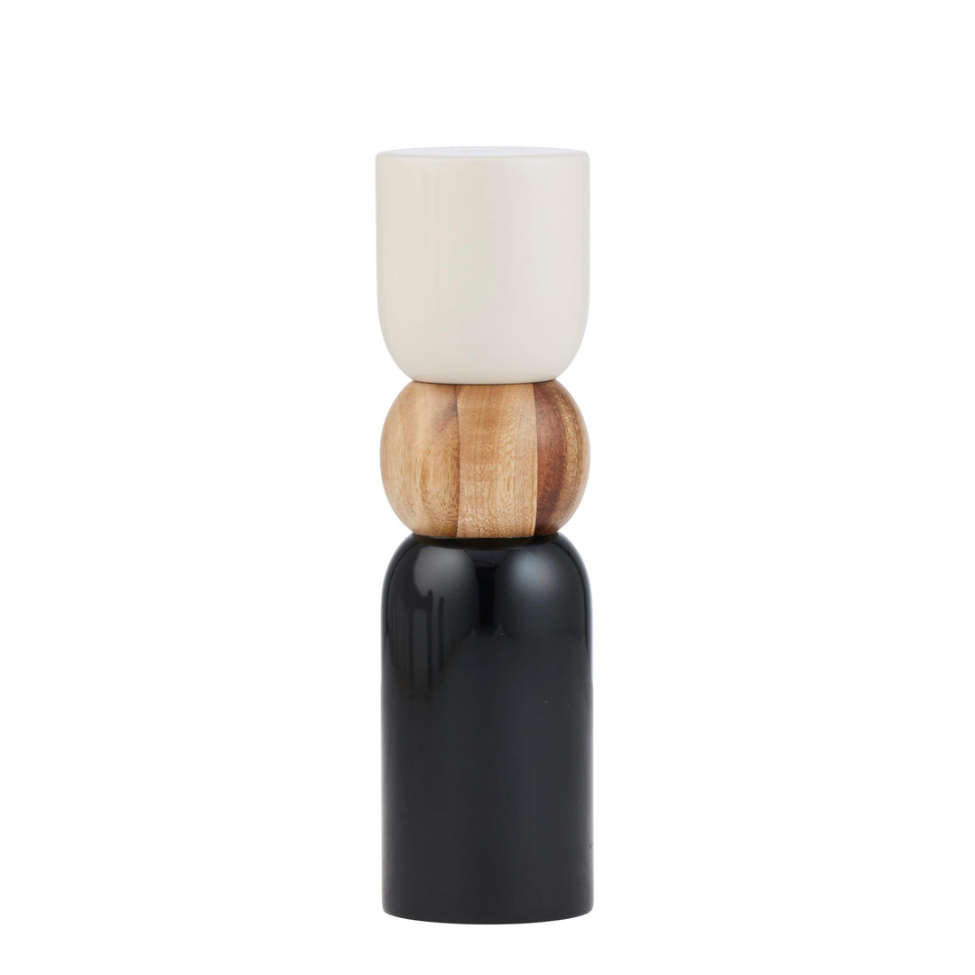 Pisces S&P Grinder 5.5x20cm Black Wood