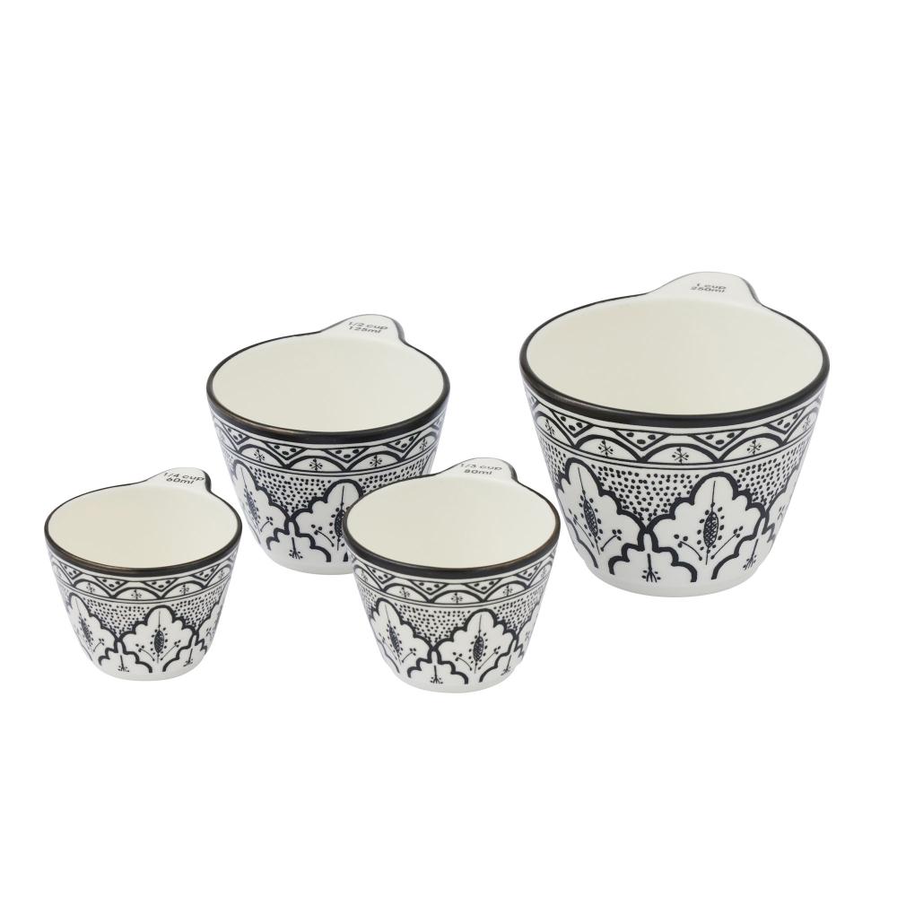 Aleah S/4 Measure Cups 12x10x6cm Ceramic