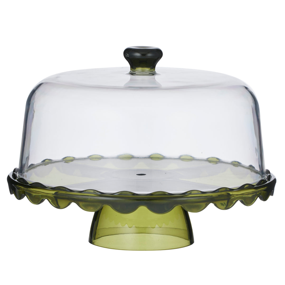 Cibo Acrylic 2-in-1 Server Green 30x15.5cm