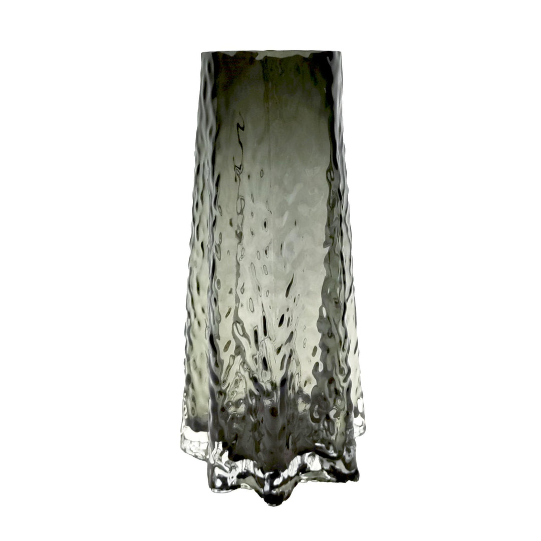 Enmore Grey Glass Vase Sml