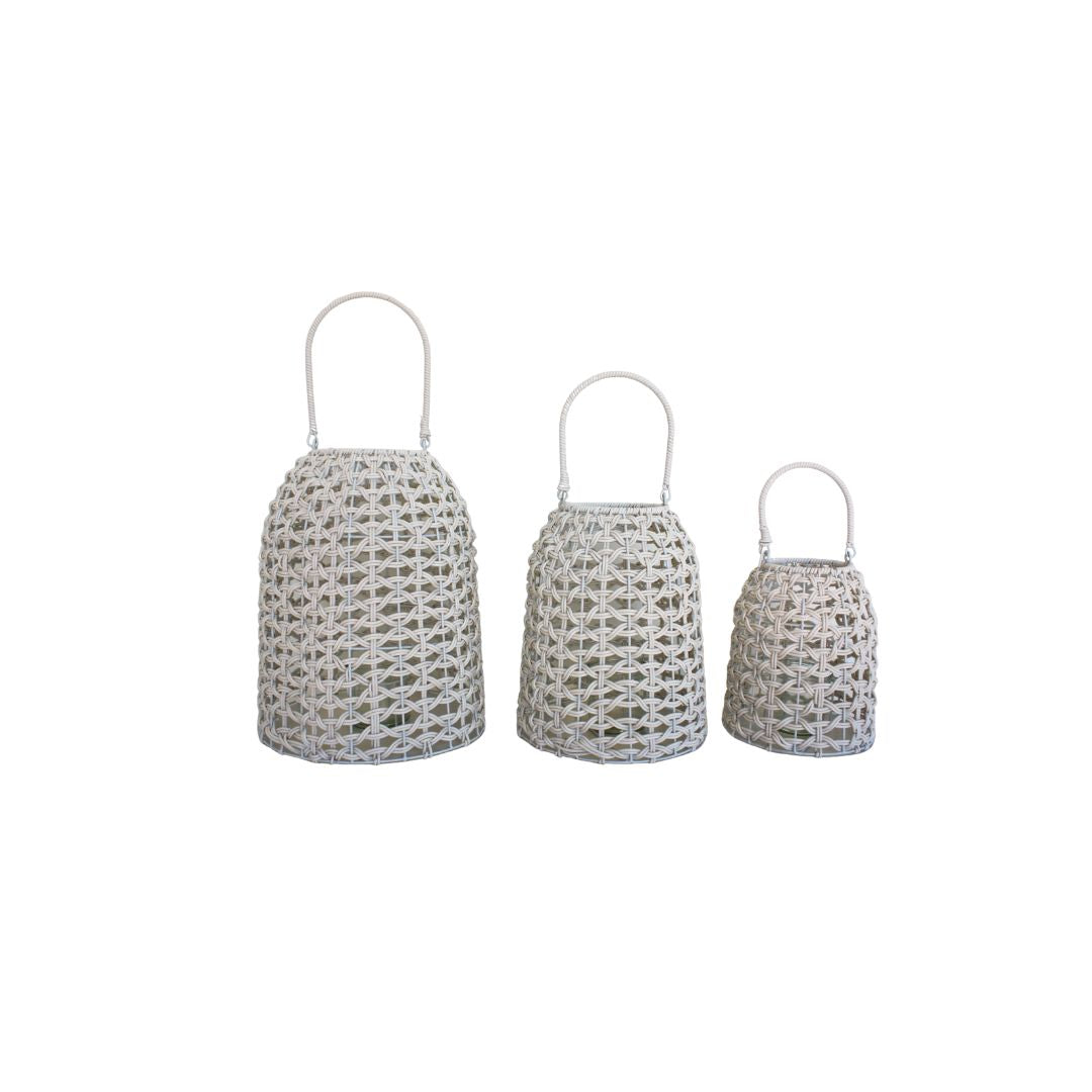 Freya Lantern White (L) 35.5cm