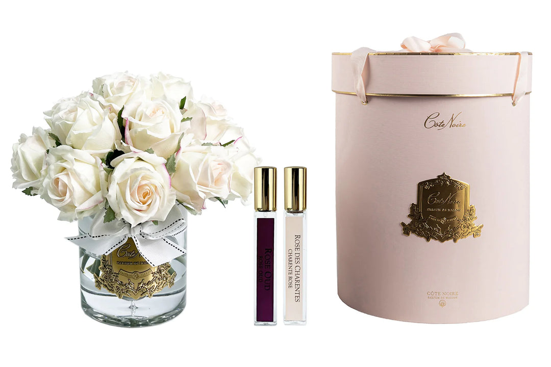 Grand Bouquet - Blush & Pink Box With Gold