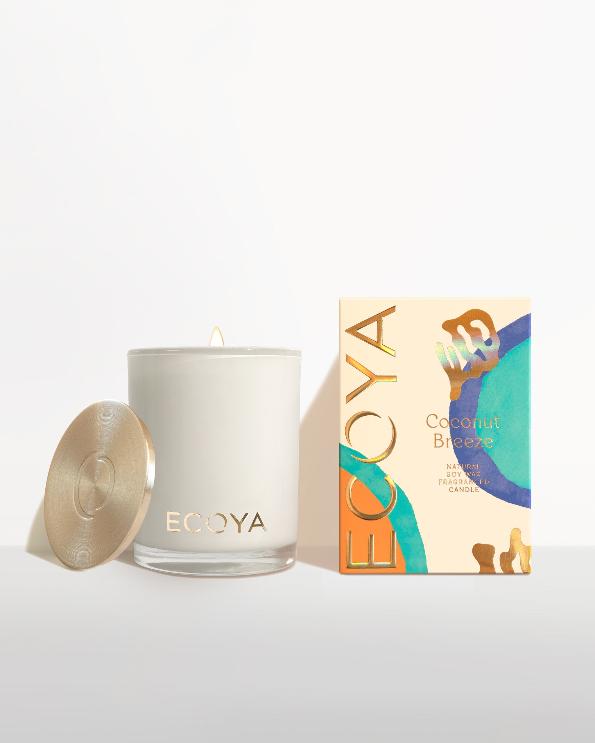 Ecoya Coconut Breeze Madison Candle 400g Habitania