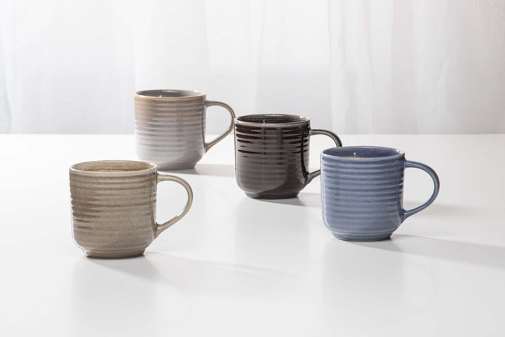Melange Charcoal Mug & Coaster Set