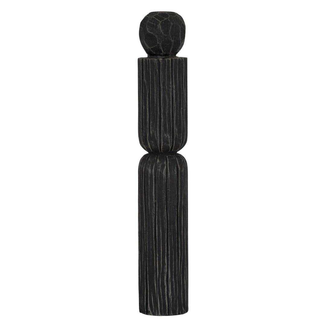 Tallada Resin Sculpture 6x35cm Black