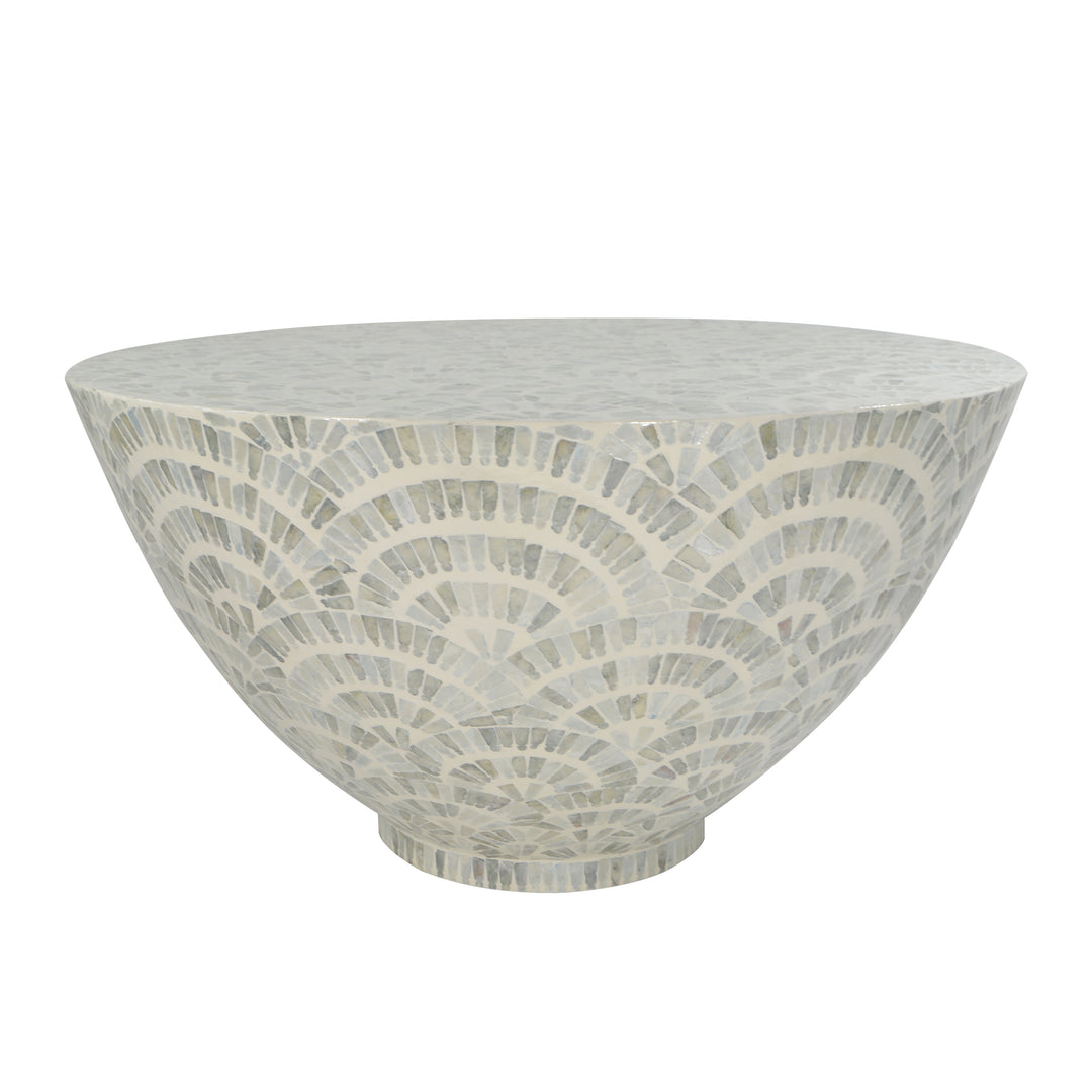 Aria Inlay Coffee Table 78x40cm Blue