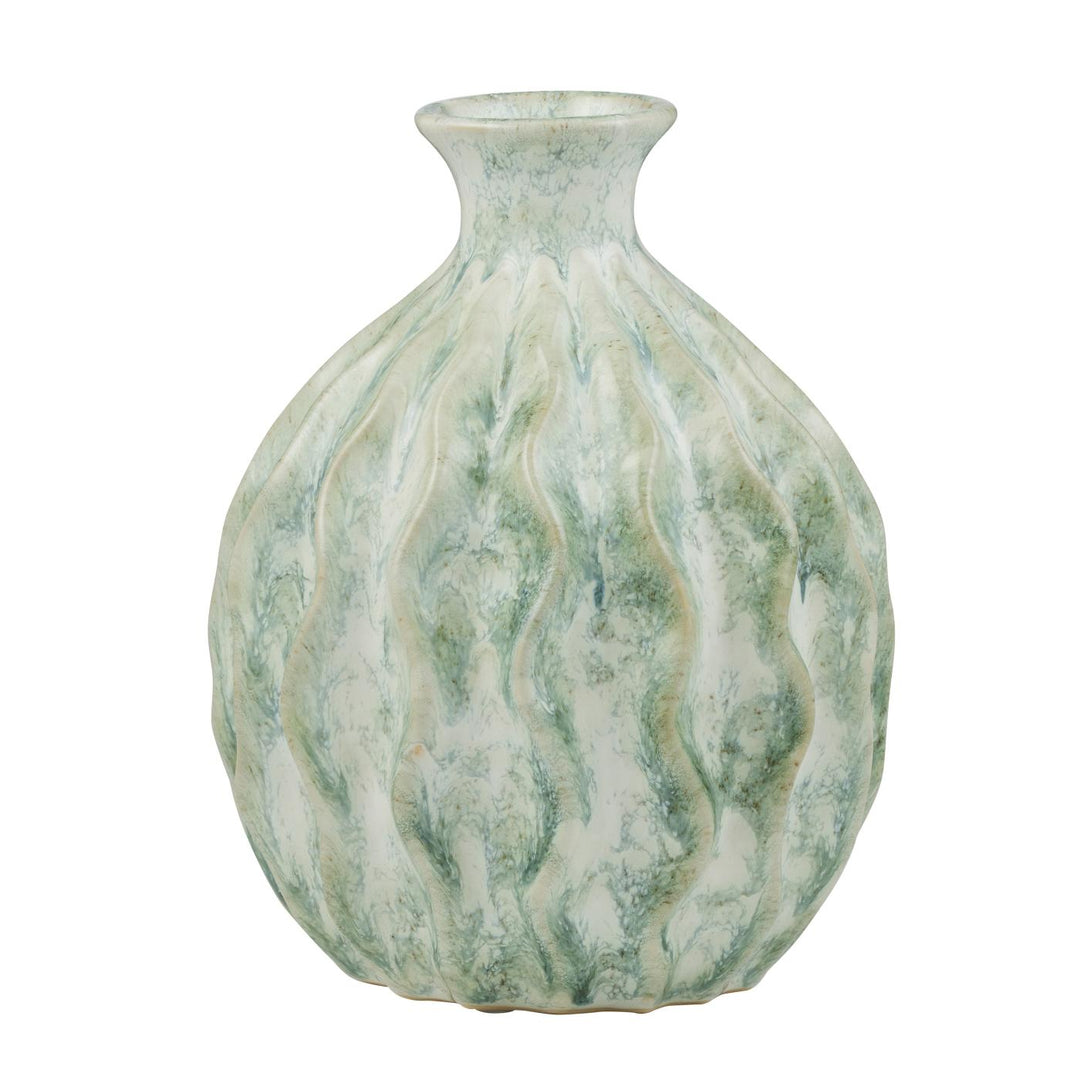 Elba Vase 21x26cm Seafoam Ceramic