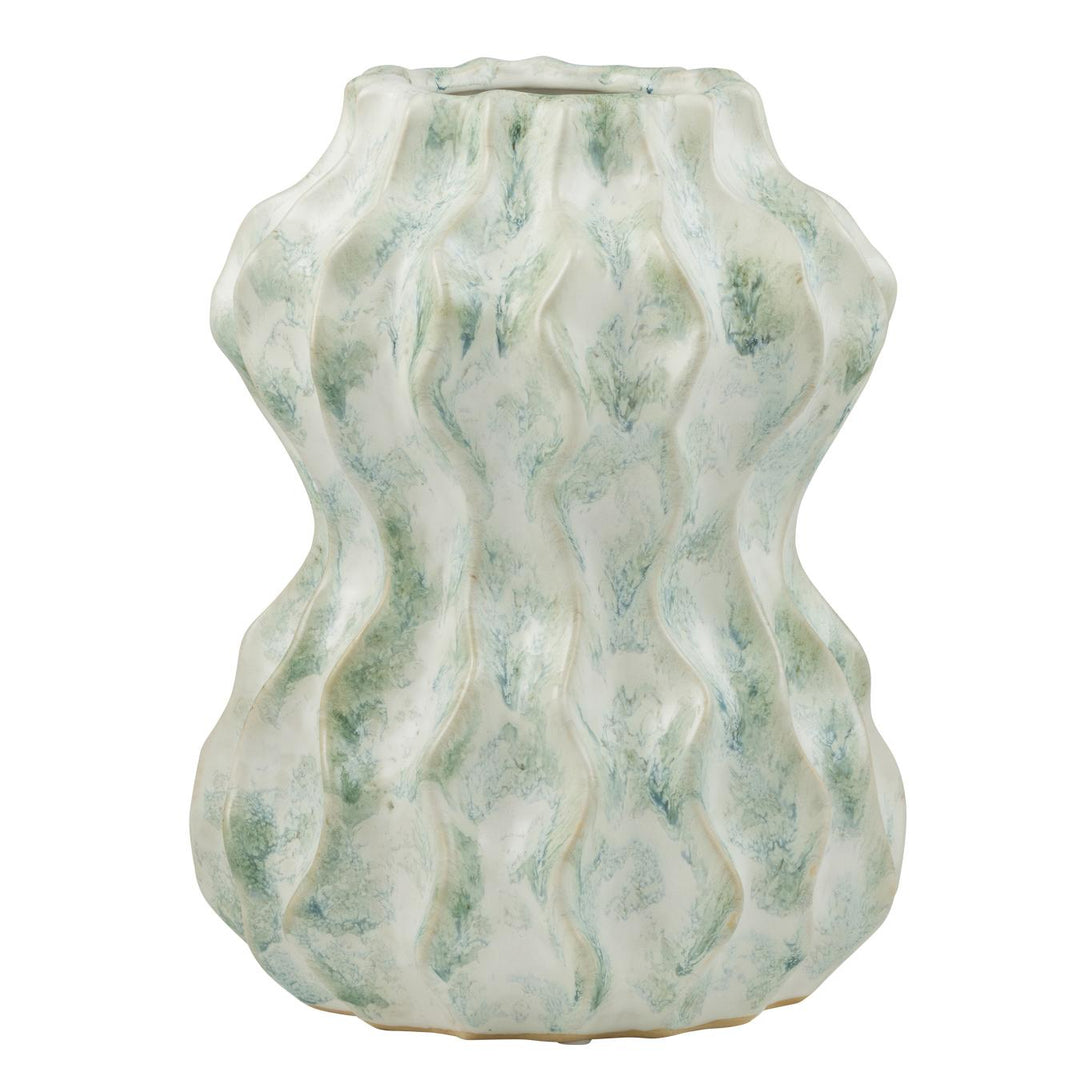 Elba Vase 25x32cm Seafoam Ceramic