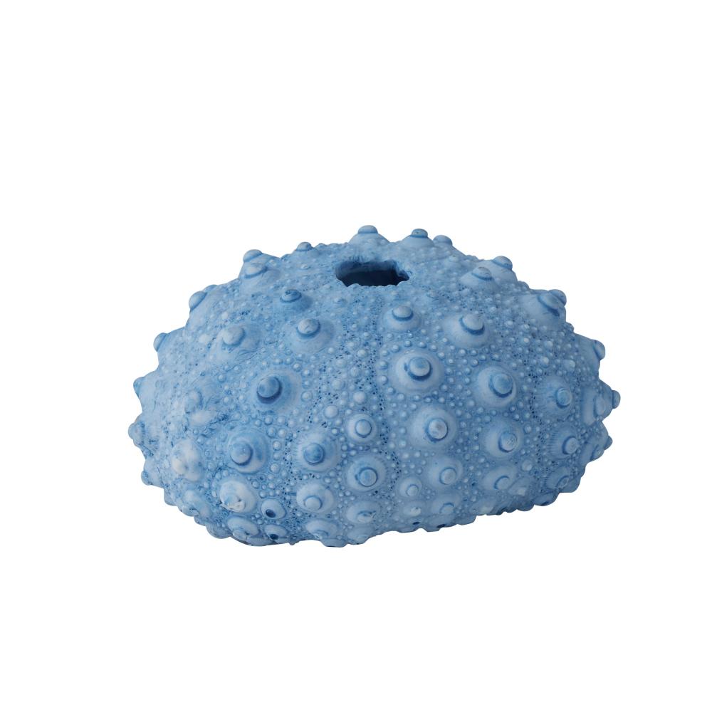Spiky Urchin Coral Resin 9x4.5x8cm Blue
