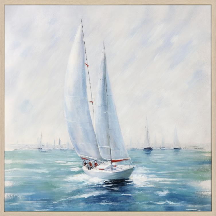 Sailboat 100x100cm