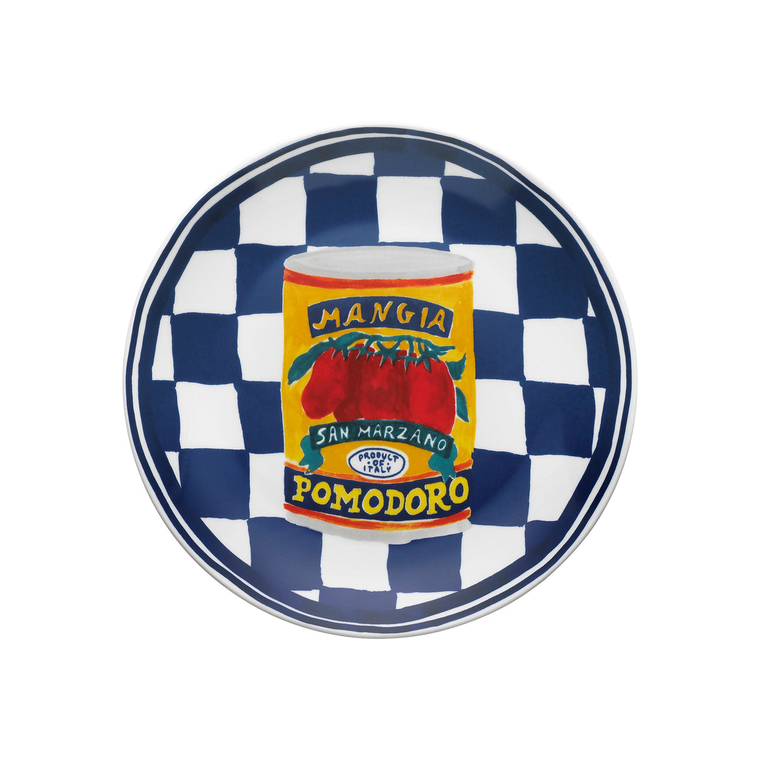 Porto Valentina Side Plate 20cm Tin Tomato