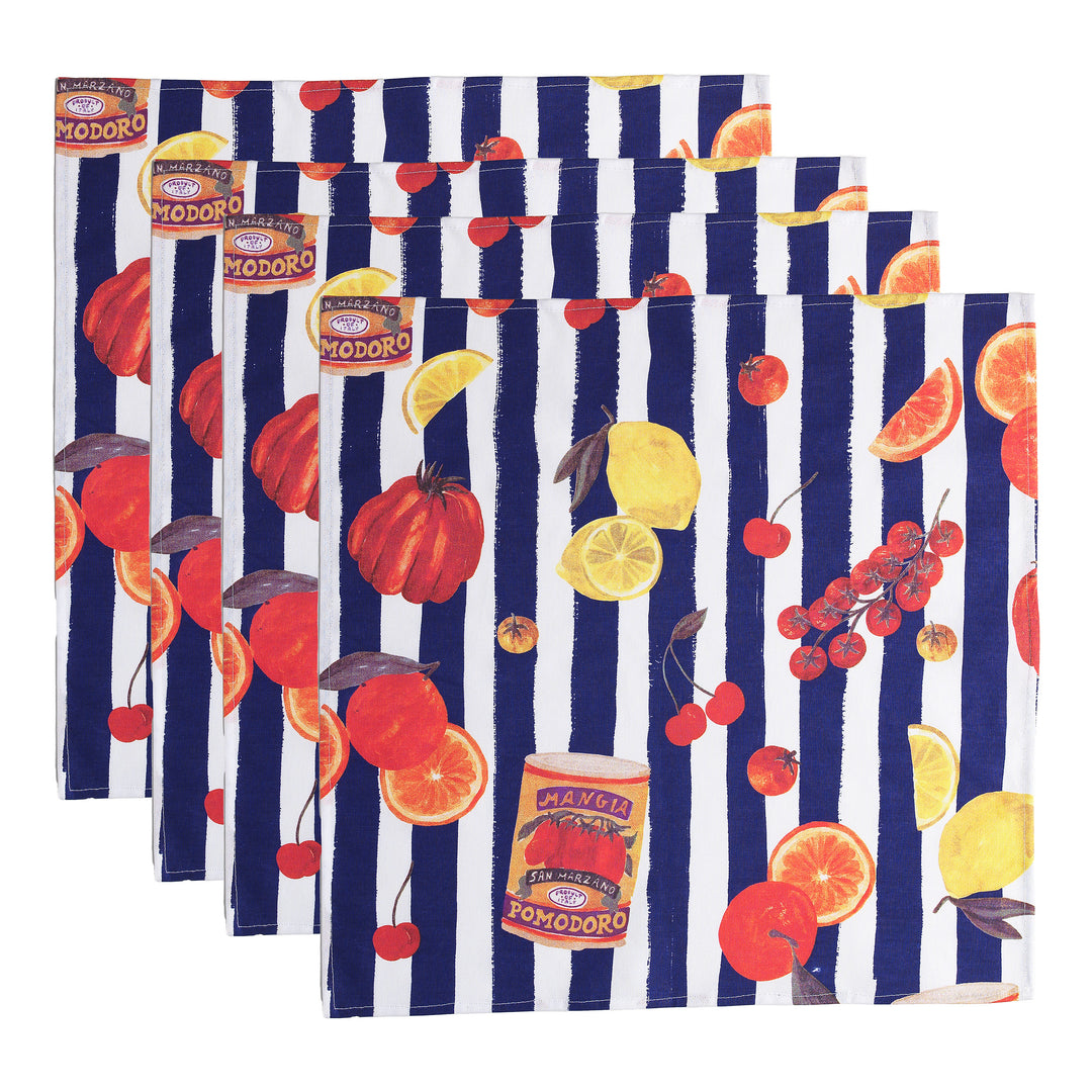 Porto Valentina Set of 4 Napkins 45x45cm
