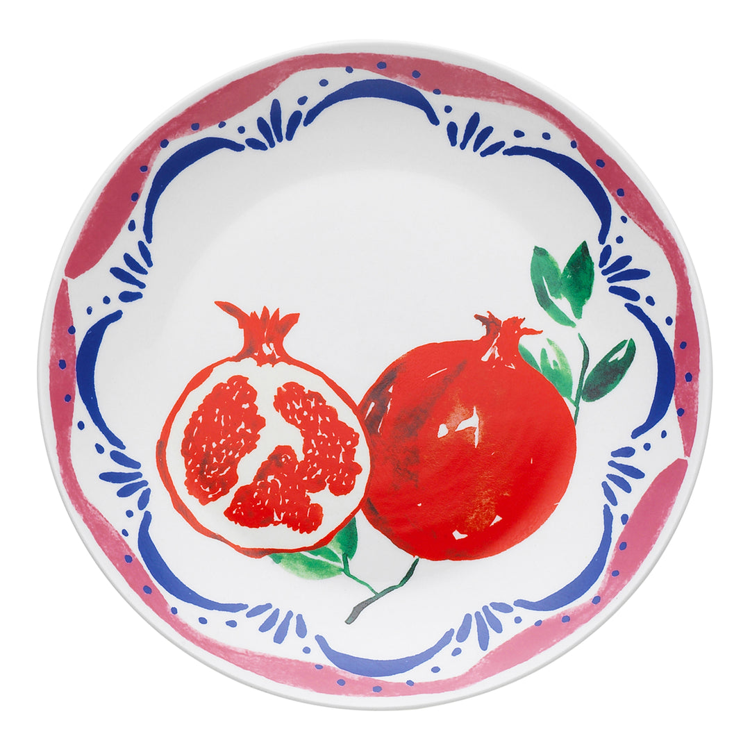 Positano Side Plate 20cm Pomegranate