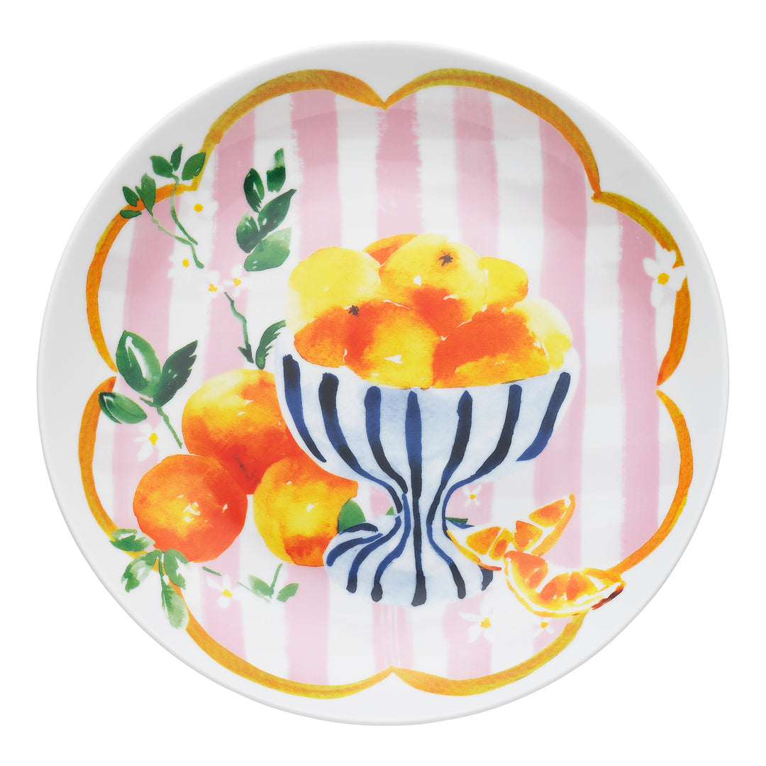 Positano Side Plate 20cm Gingham