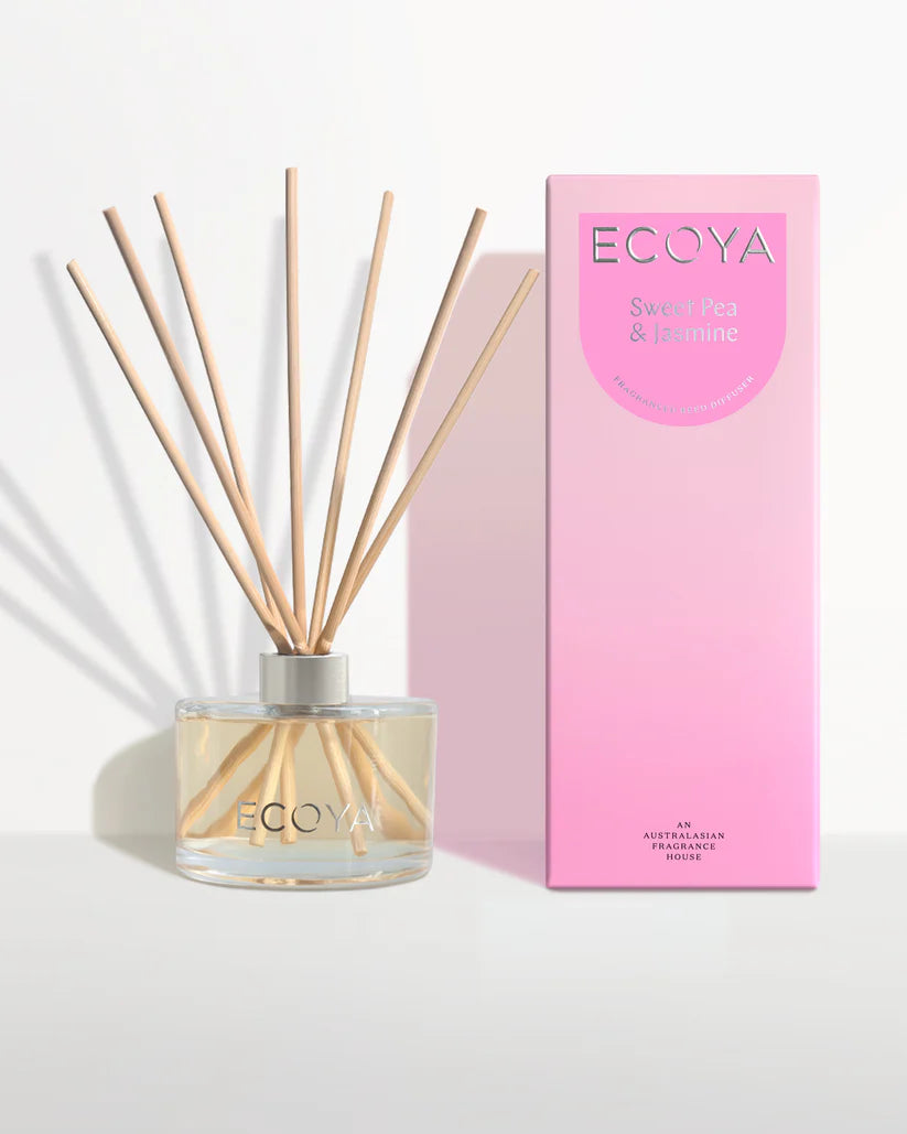 Ecoya Sweet Pea & Jasmine Reed Diffuser 200ml