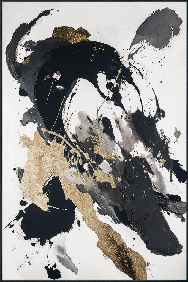 Abstract Monochrome A 60x90cm