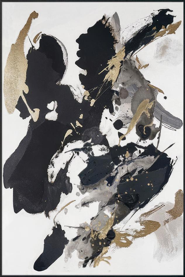 Abstract Monochrome B 60x90cm