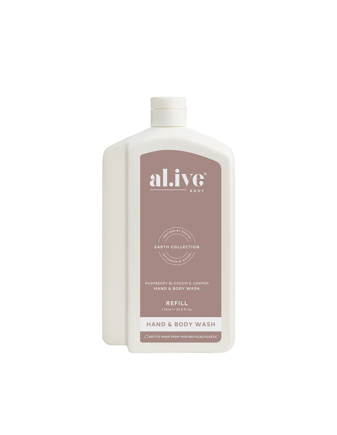 Al.ive Body 1L Wash Refill - Raspberry Blossom & Juniper