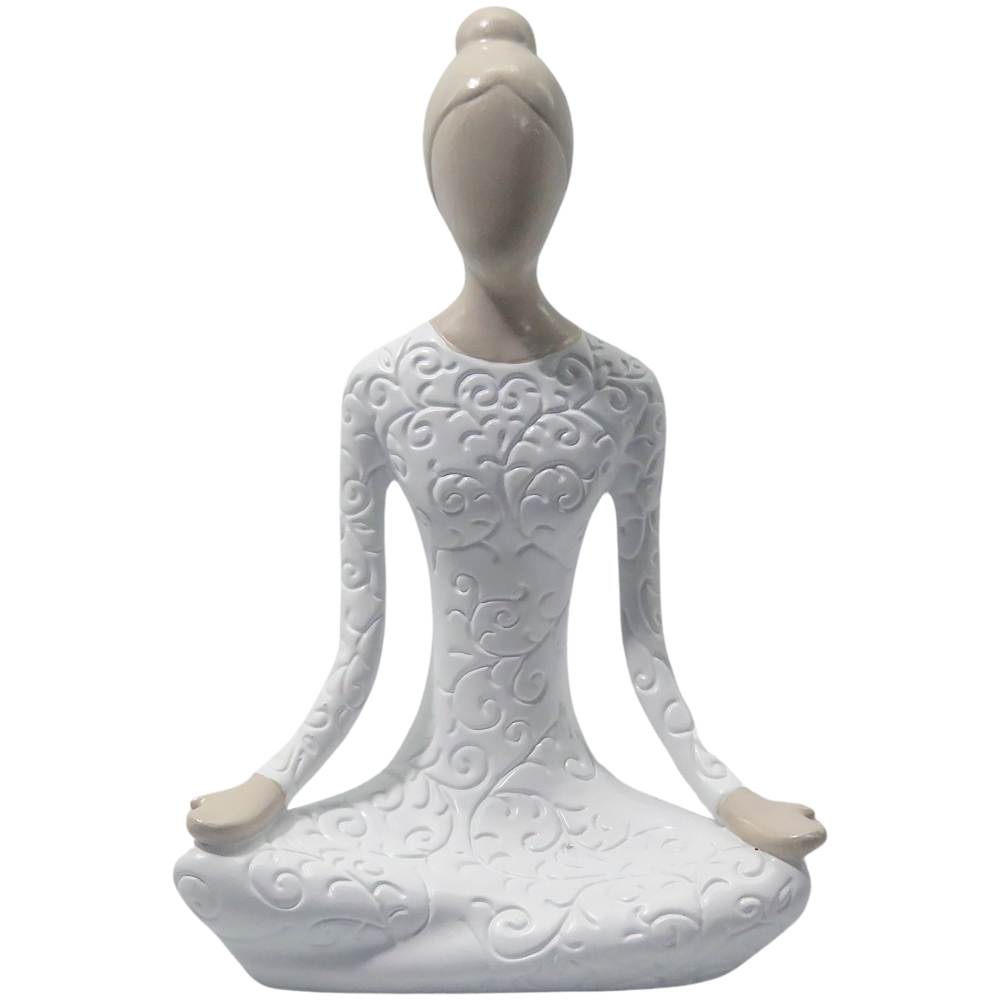 Zen-sational Posture Large White 12x18