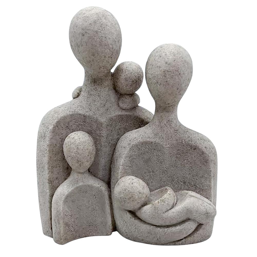 Family Fiasco 12x8x14 Marble Resin