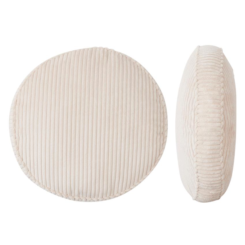 Cordell Round Cushion 40cm Ivory