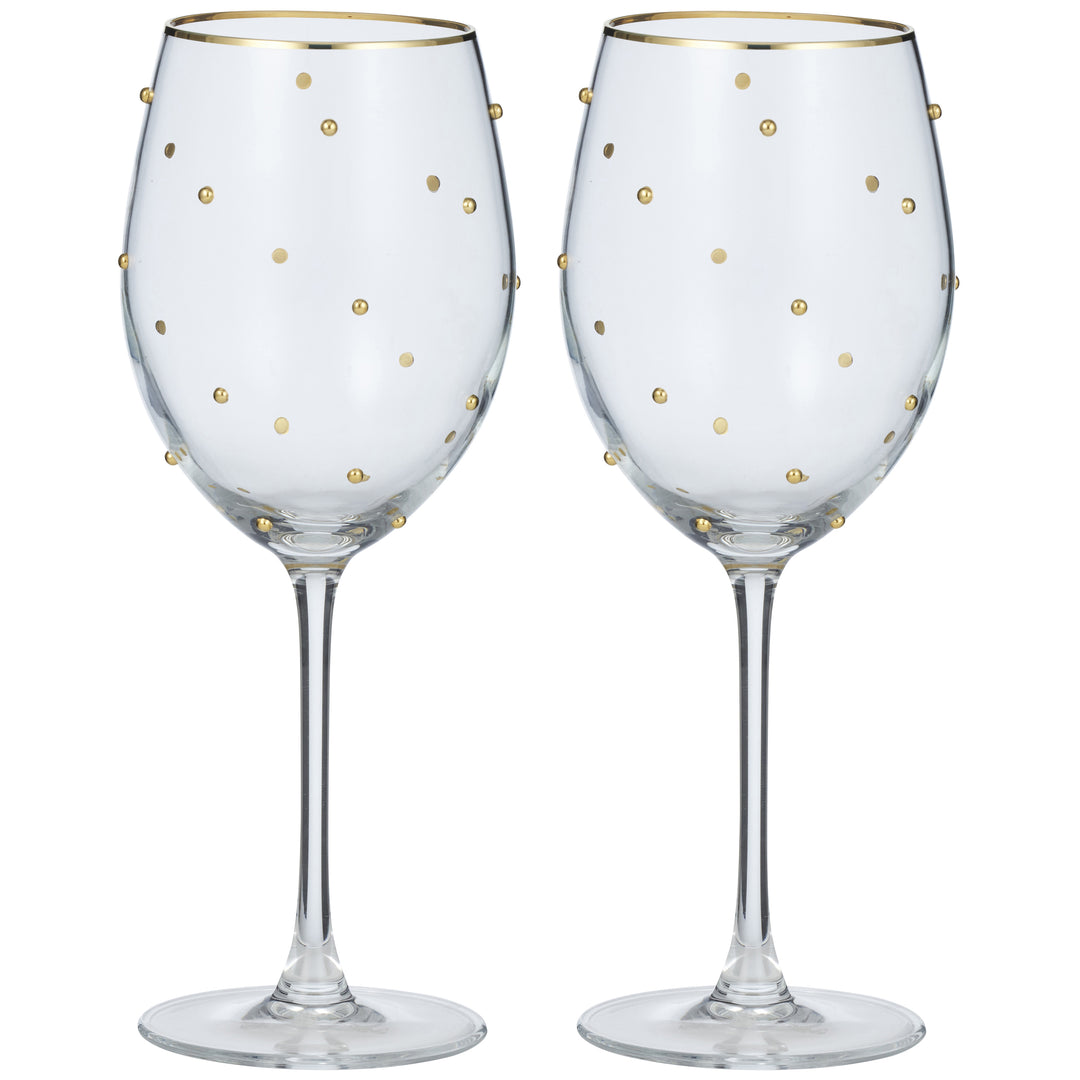 Gimlet S/2 Wine Glass Gold 9x24cm