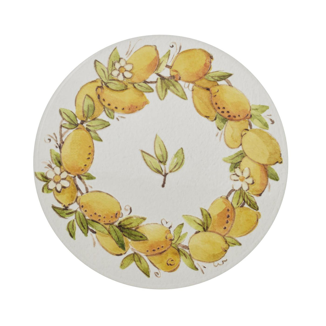 Limone Ceramic Trivet 20cm Yellow