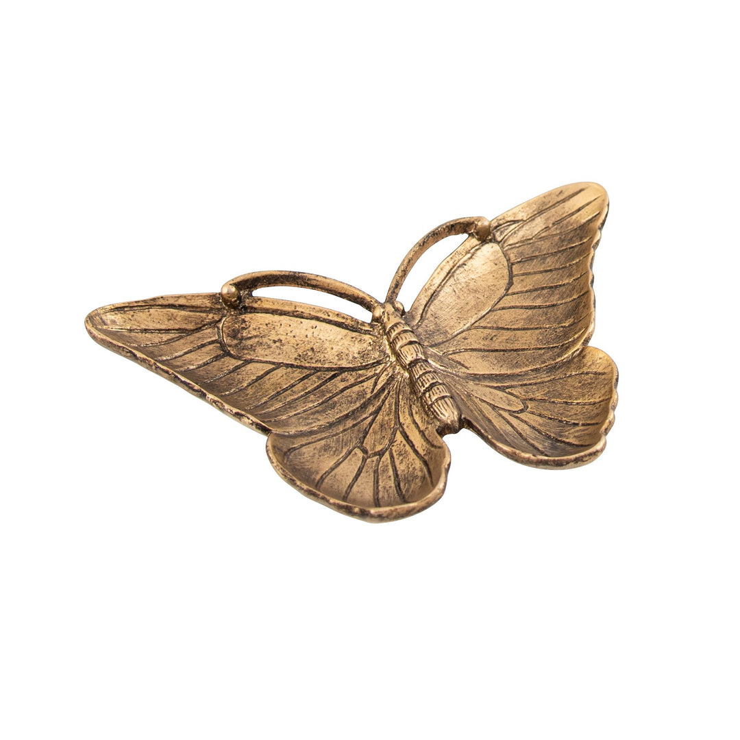 Regis Gold Pewter Butterly Tray