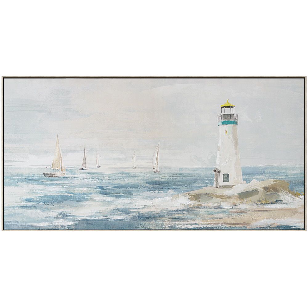 Bluff Head Lighthouse Wall Art 122.5 x 62.5cm