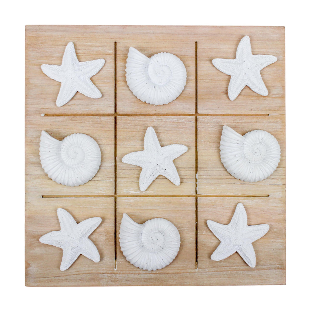 Seaside X & O Game 21x21x5cm