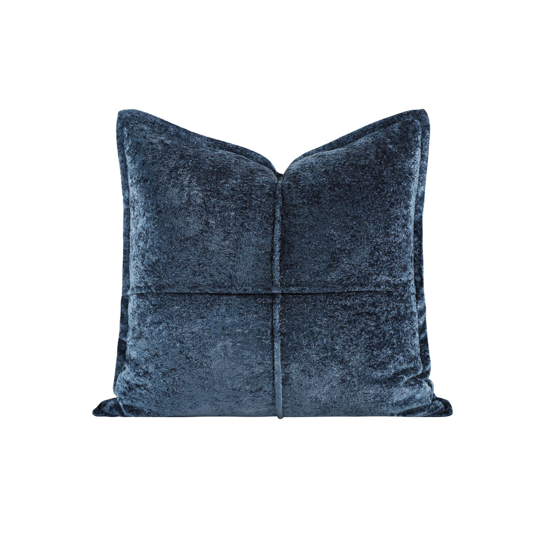Patchwork Cushion Light Blue 60cm