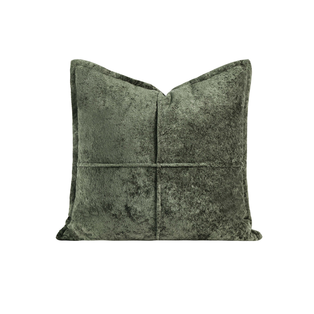Patchwork Cushion Green 60cm