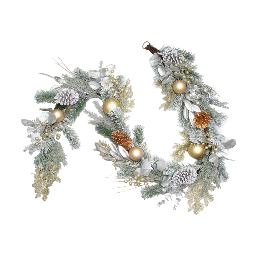 Acorn Gold Garland 180Cm