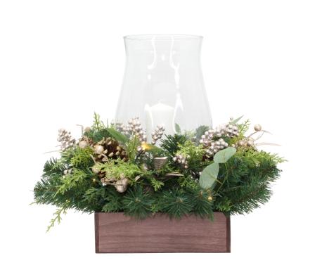 Candle Holder Led 1 Lite Perle Whisper 42cm