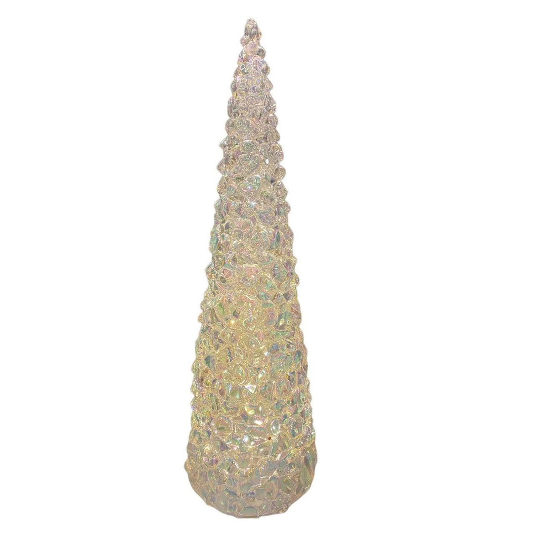 Acrylic Led Ice Tree Irridescent Lge 18x18x55
