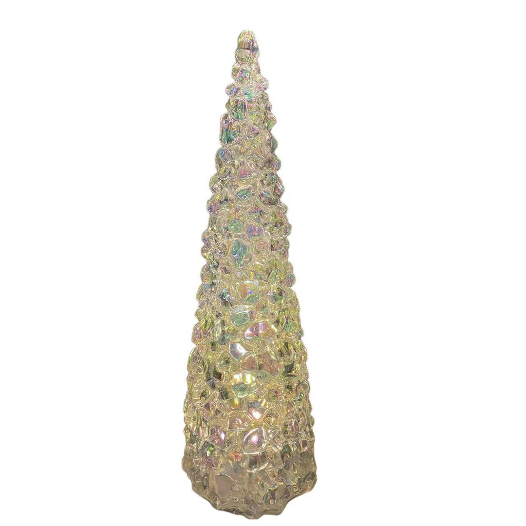 Acrylic Led Ice Tree Irridescentsml 15.5x15.5x45