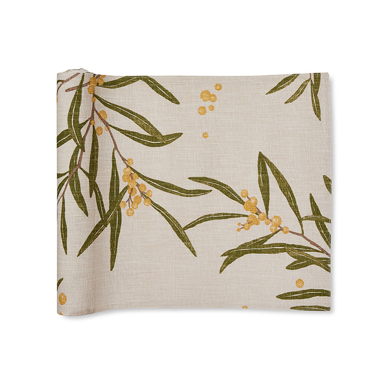 Golden Wattle Table Runner 40X200cm