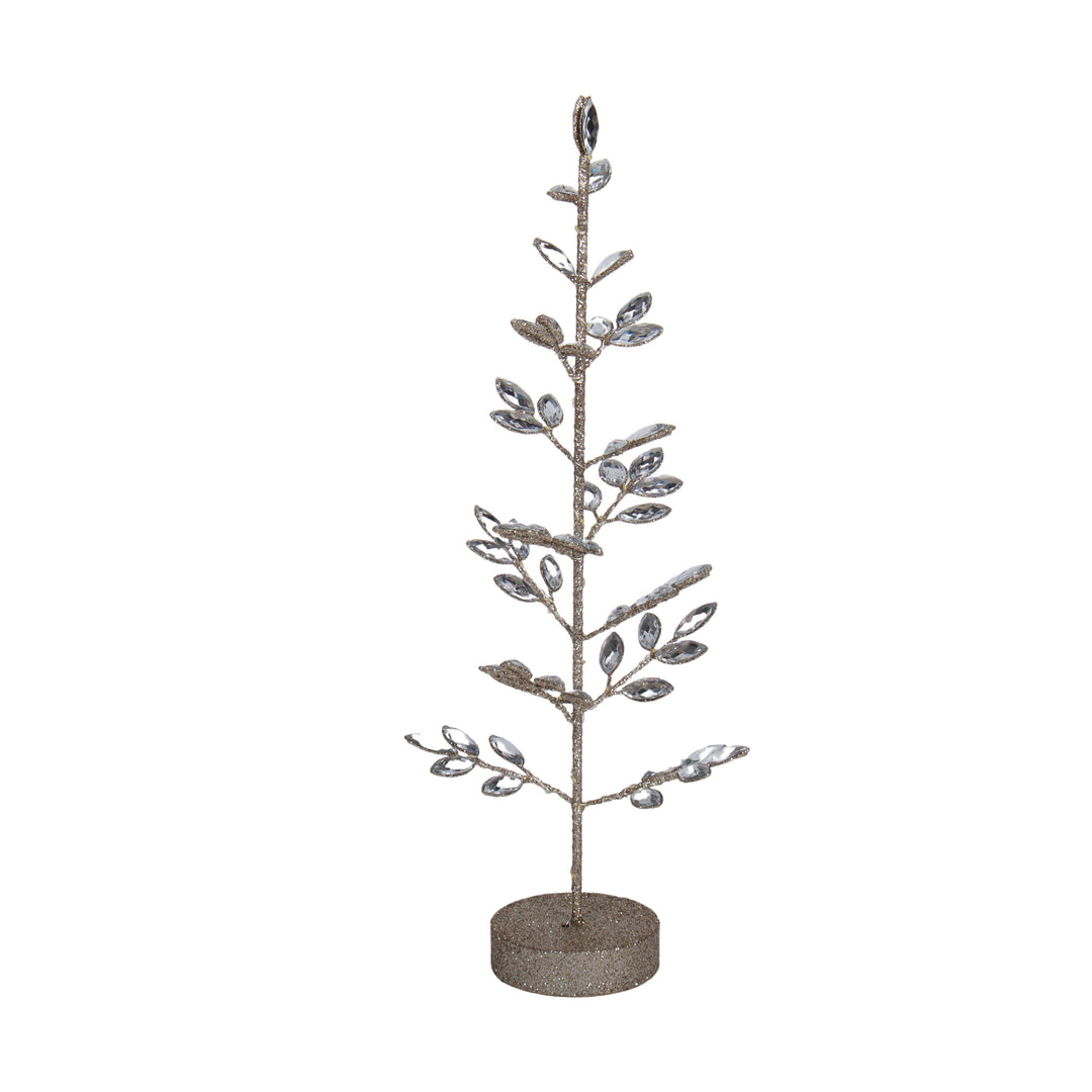Jewel Champagne LED Tree Medium 52cm