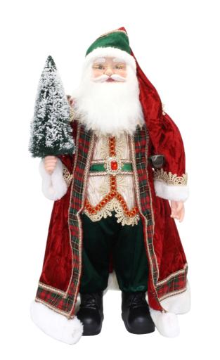 Santa Tartan Red 60cm