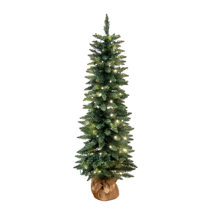 Burlap Led Tree 120cm And 100 Lights