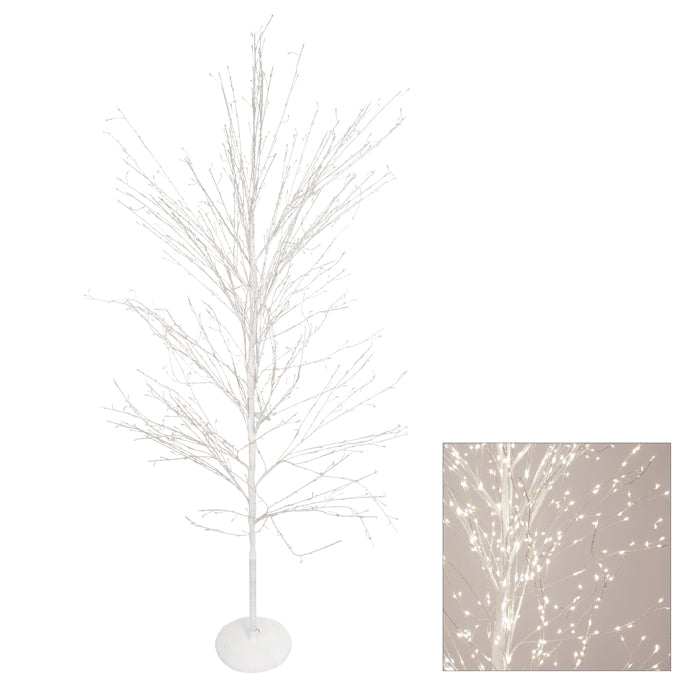 Stockholm 1500 Led Tree White 180cm