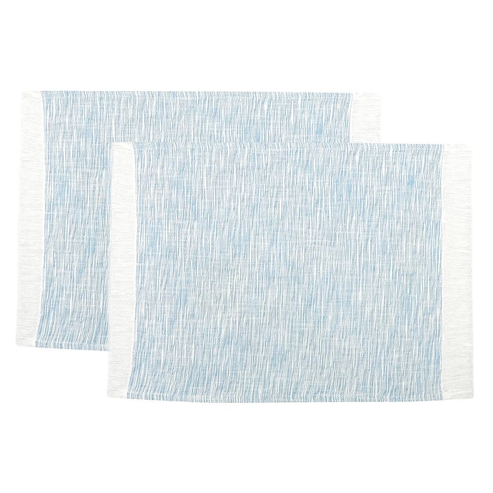 S2 Cascade Placemats 35X45 Blue